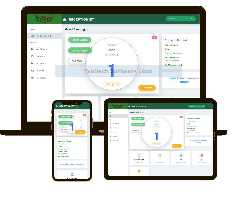 Mohammadi Clinic Web Development