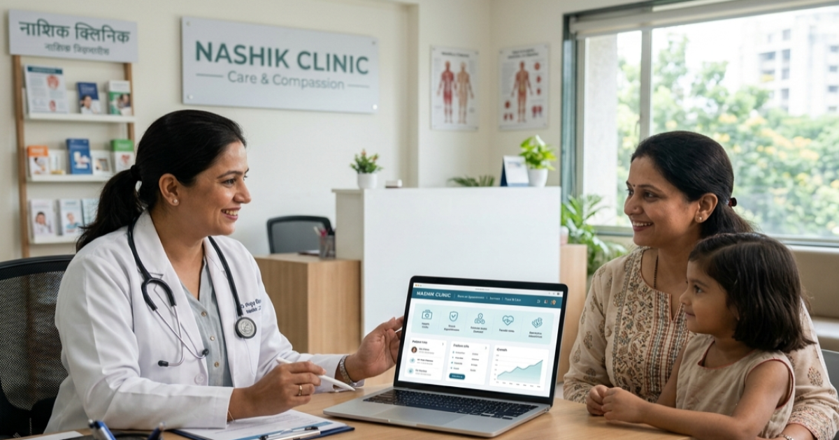  Clinic Website Design and SEO Services in Nashik